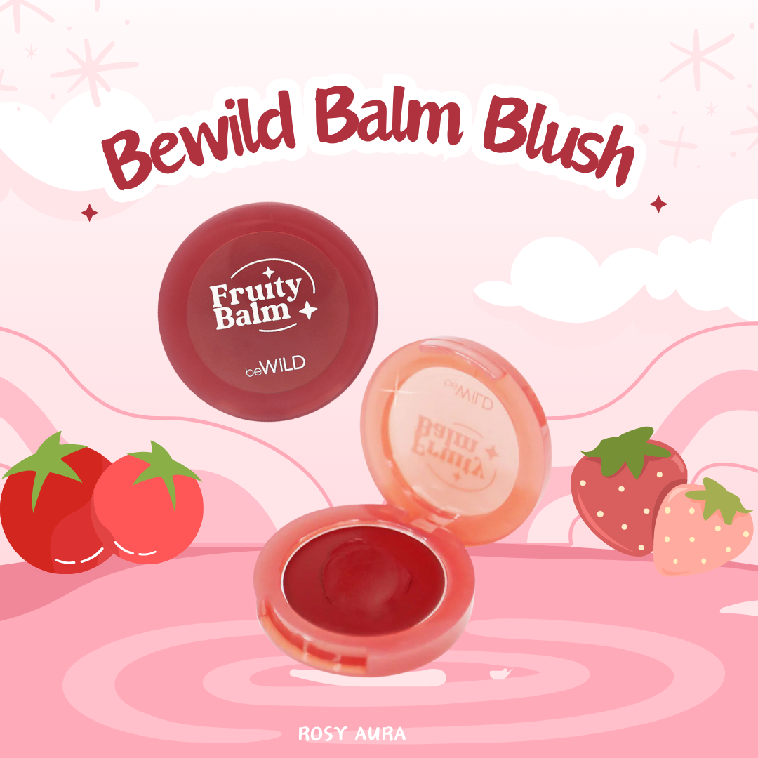 Bewild Balm Blush - 眼唇兩用布丁膏 - Rosy Aura