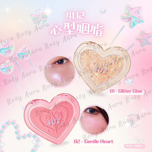 4U2 Heart Blush