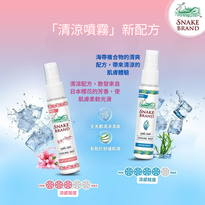 Snake Brand 蛇牌冰涼止汗噴霧 30ml