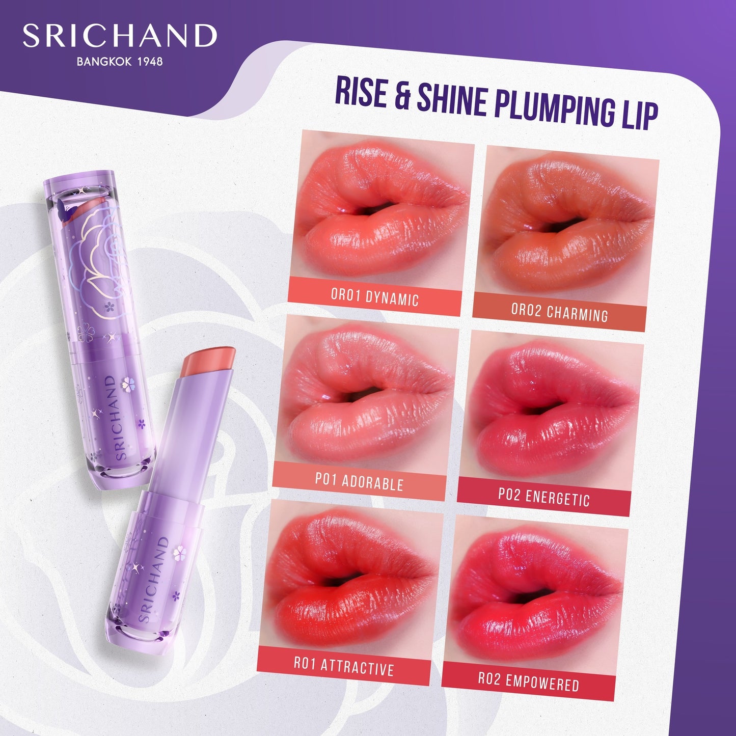Srichand Hydrating &amp; Plumping Lipstick 3g