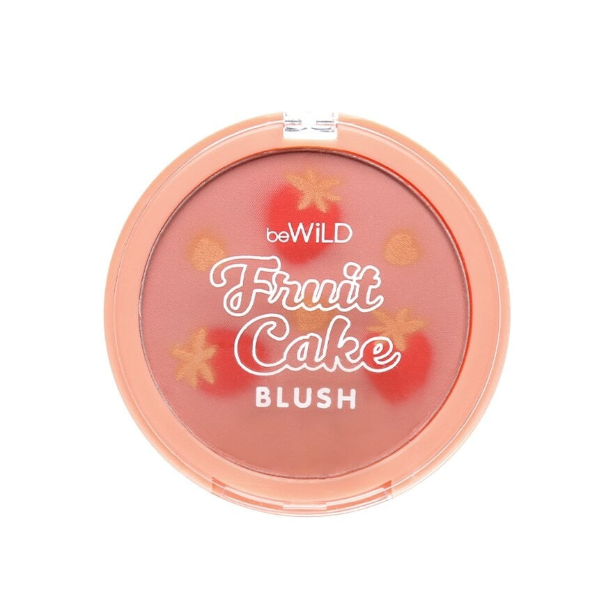 Bewild Fruit Cake Blush - 水果花紋胭脂 - Rosy Aura