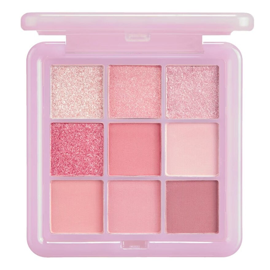 Naree Eyeshadow Palette - 九色眼影盤 - Rosy Aura