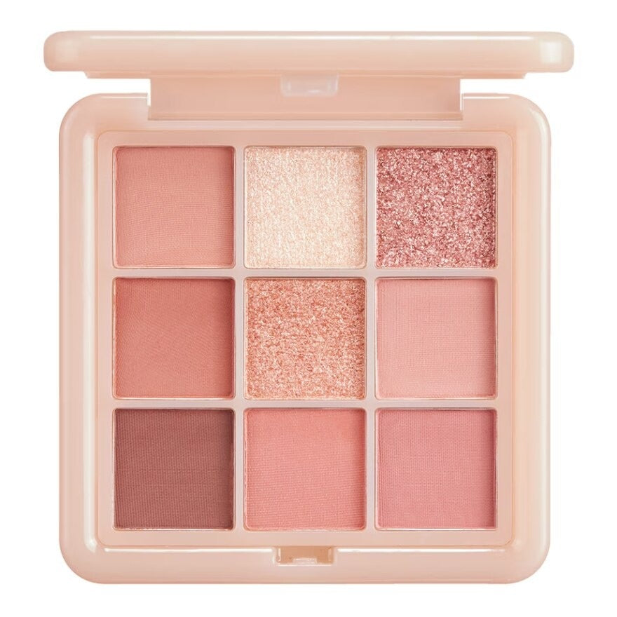 Naree Eyeshadow Palette - 九色眼影盤 - Rosy Aura