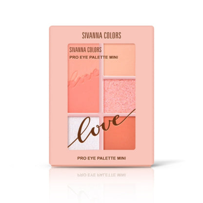 SIVANNA COLORS Eye Palette - 6色眼影盤 - Rosy Aura