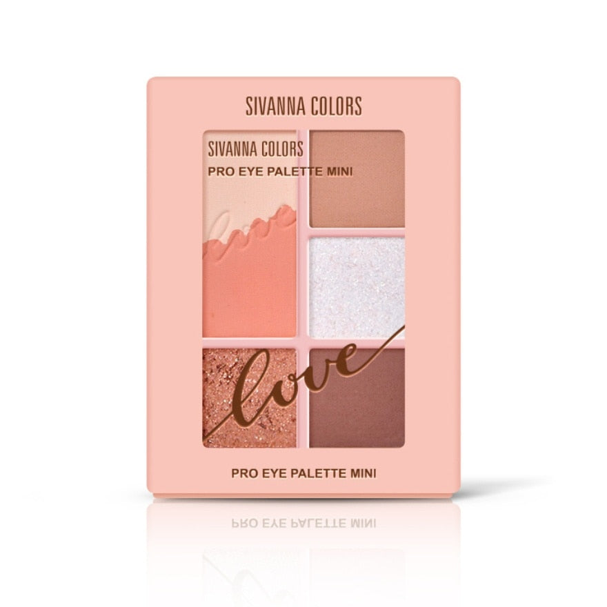 SIVANNA COLORS Eye Palette - 6色眼影盤 - Rosy Aura