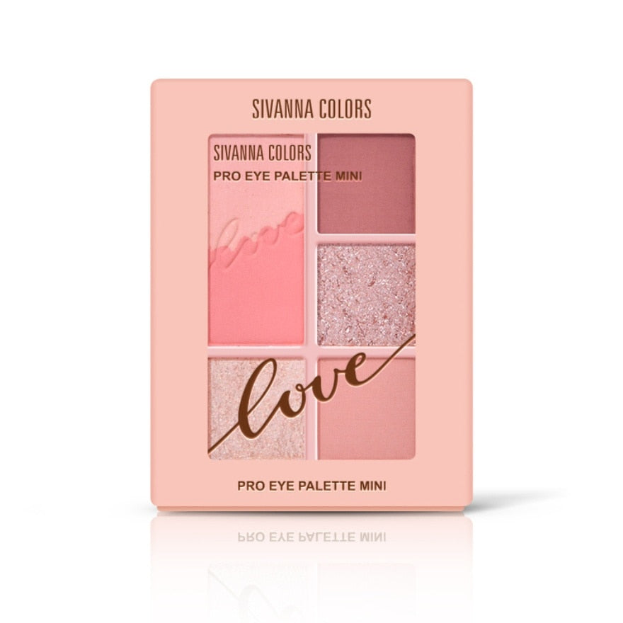 SIVANNA COLORS Eye Palette - 6色眼影盤 - Rosy Aura