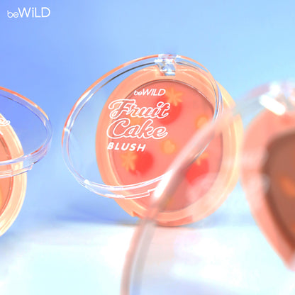 Bewild Fruit Cake Blush - 水果花紋胭脂 - Rosy Aura