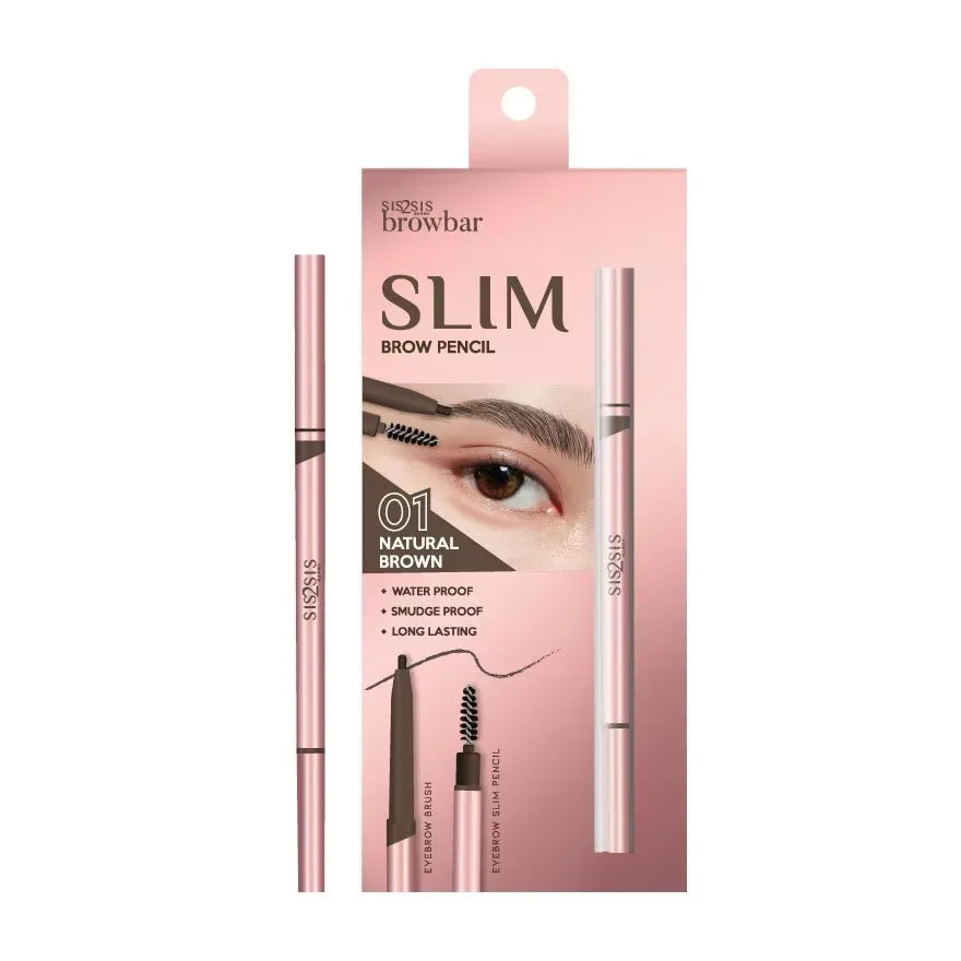 SIS2SIS Slim Brow Pencil - 纖細旋轉眉筆 - Rosy Aura