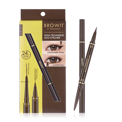 Browit High Technique Duo Eyeliner - 2合1眼線筆