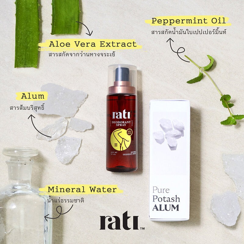 rati 冰爽涼感止汗除臭噴霧 50ml