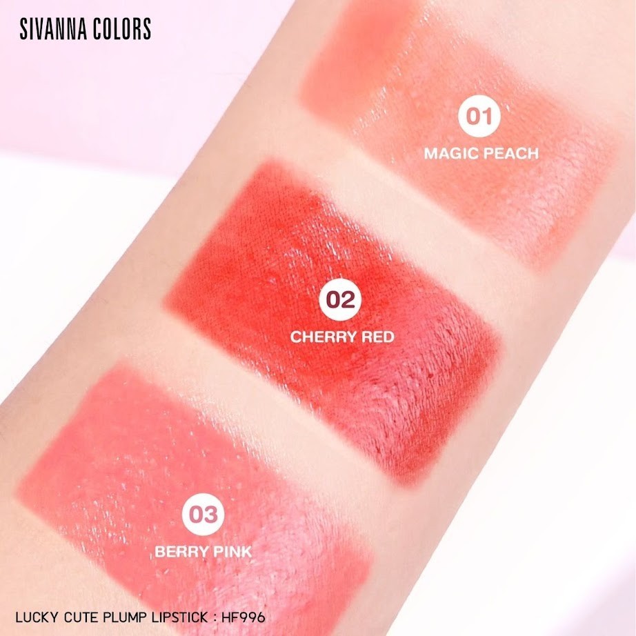 SIVANNA COLORS Cutie Lipstick - 可愛潤唇膏 - Rosy Aura